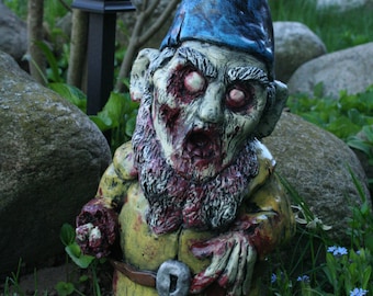 Necro Neckbeard Zombie Gnome