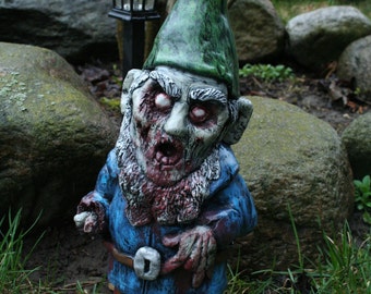 Necro Neckbeard Zombie Gnome