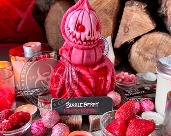 Bubbleberry Pumpkinspice Eerie Thing OOAK statue by RevenantFX