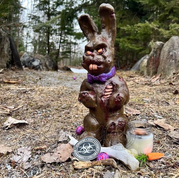 Peter Rottentail The Zombie Rabbit by RevenantFX (Chocolate Bunny Brown)