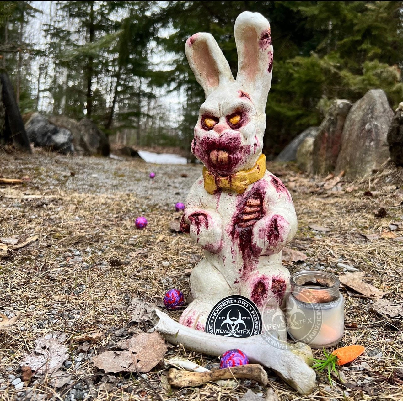 Peter Rottentail The Zombie Rabbit by RevenantFX (Vanilla Bunny White)