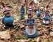 Set of 5 Bite Size Zombie Gnomes 