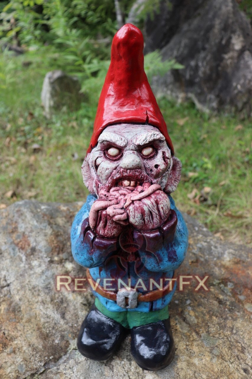Eatmore Guts Zombie Gnome - Etsy