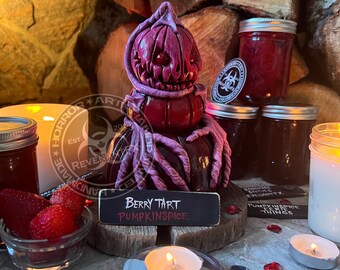 Berrytart Pumpkinspice Eerie Thing OOAK statue by RevenantFX