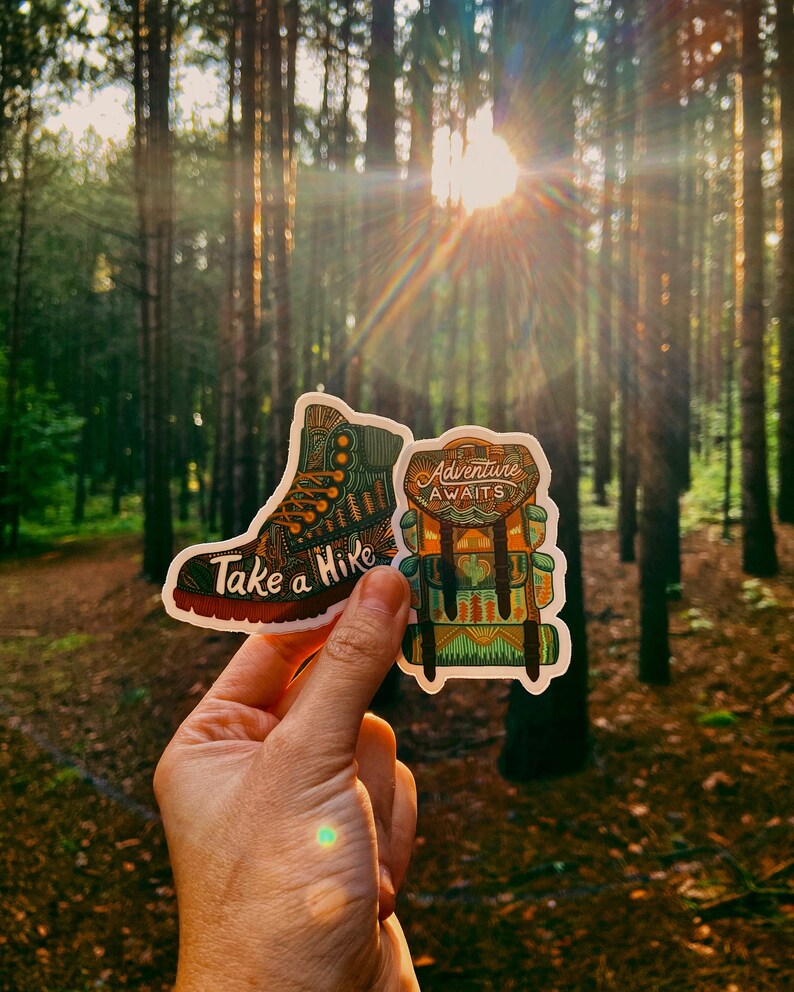 Explore Sticker Set - Etsy