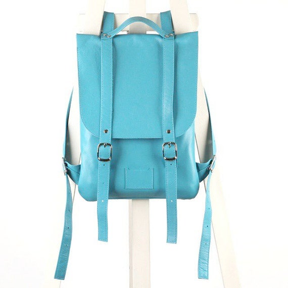 turquoise rucksack