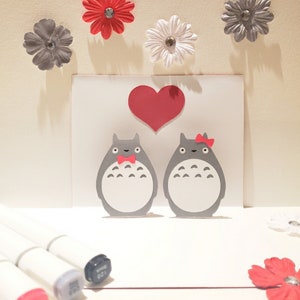 Carte Totoro Carte Pop Up Carte Danniversaire Totoro Etsy Carte Totoro Carte Pop Up Carte Danniversaire Totoro Etsy