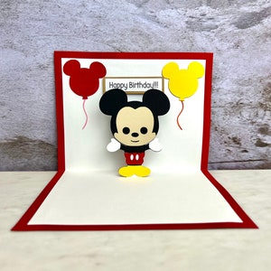 Biglietto pop-up – Biglietto pop-up Disney – Biglietto pop-up Topolino – Biglietto pop-up Topolino