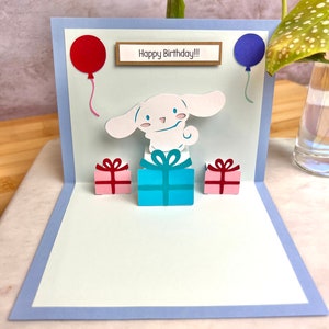 Cinnamoroll Card Cinnamoroll Birthday Card Cinnamoroll Greeting Card ...