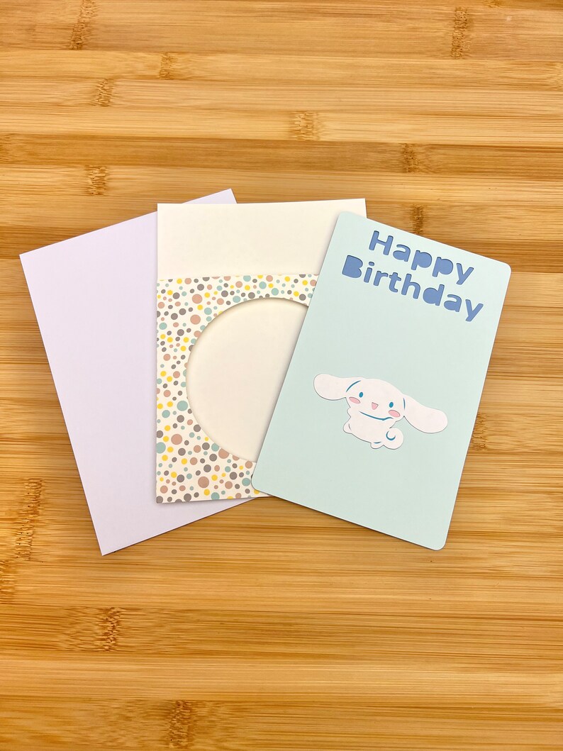 Cinnamoroll Card Cinnamoroll Birthday Card Cinnamoroll - Etsy Hong Kong