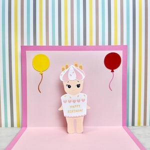 Carte d'anniversaire Sonny Angel - carte pop-up Sonny Angel - carte pop-up Cutesy