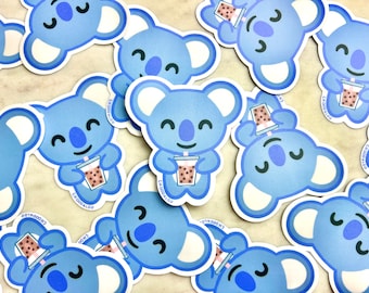 BTS Koya Boba Sticker - BT21 Koya - BT21 Gift - BT21 Sticker - Boba Sticker - KPop Gift