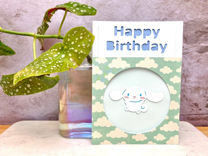 Sanrio Cinnamoroll Card Cinnamoroll Birthday Card - Etsy