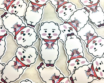 BTS RJ Boba Sticker - BT21 RJ - BT21 Gift - BT21 Sticker - Boba Sticker - KPop Gift