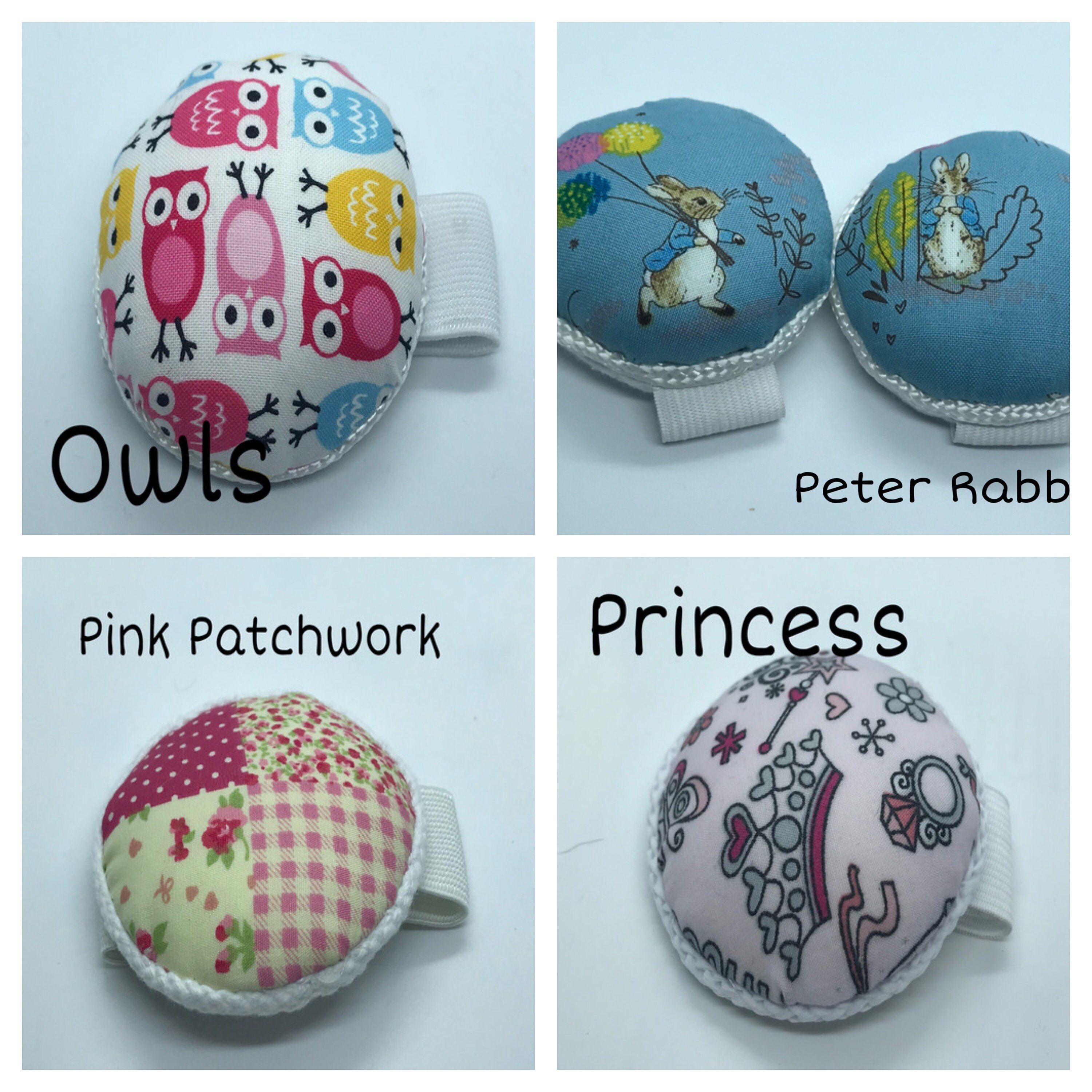 Hand Made Wrist Pin Cushions Various Designs