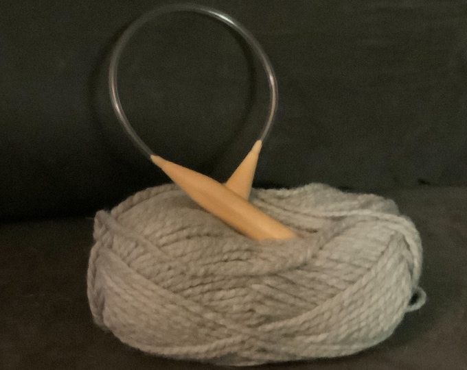 Jumbo Chunky Bamboo Circular Needles For Knitting. Choose Your Size and Length