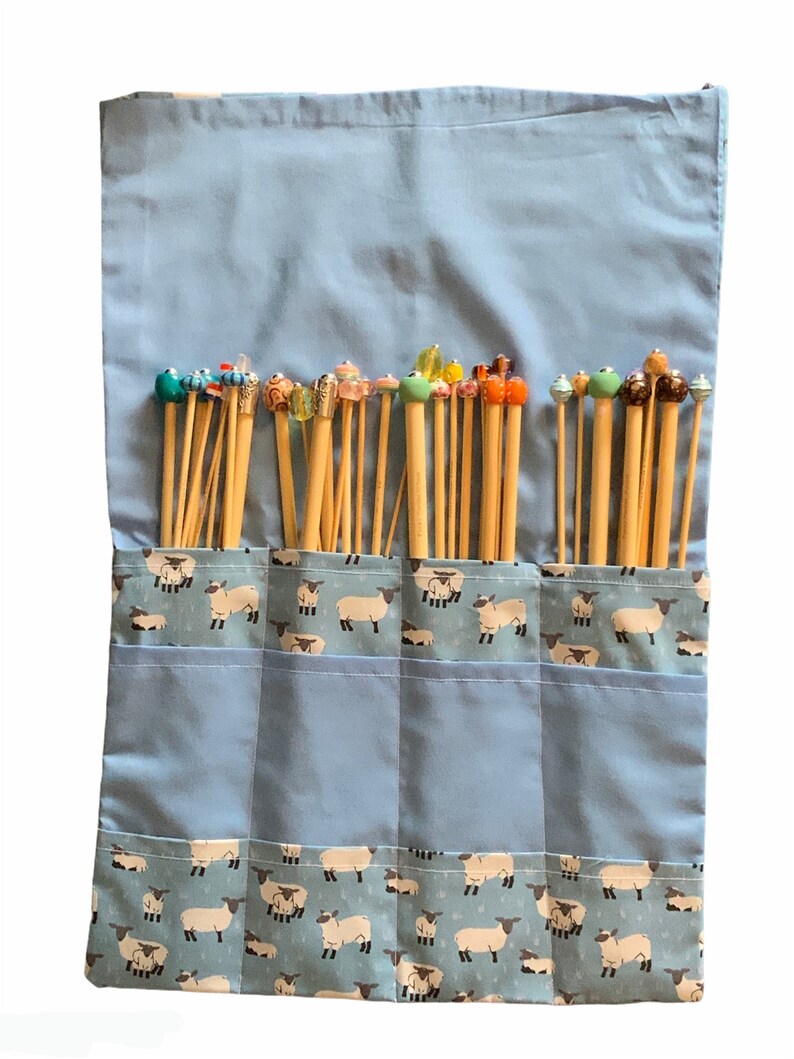 Full Set of Beaded Knitting Needles Choose Length Complete Etsy