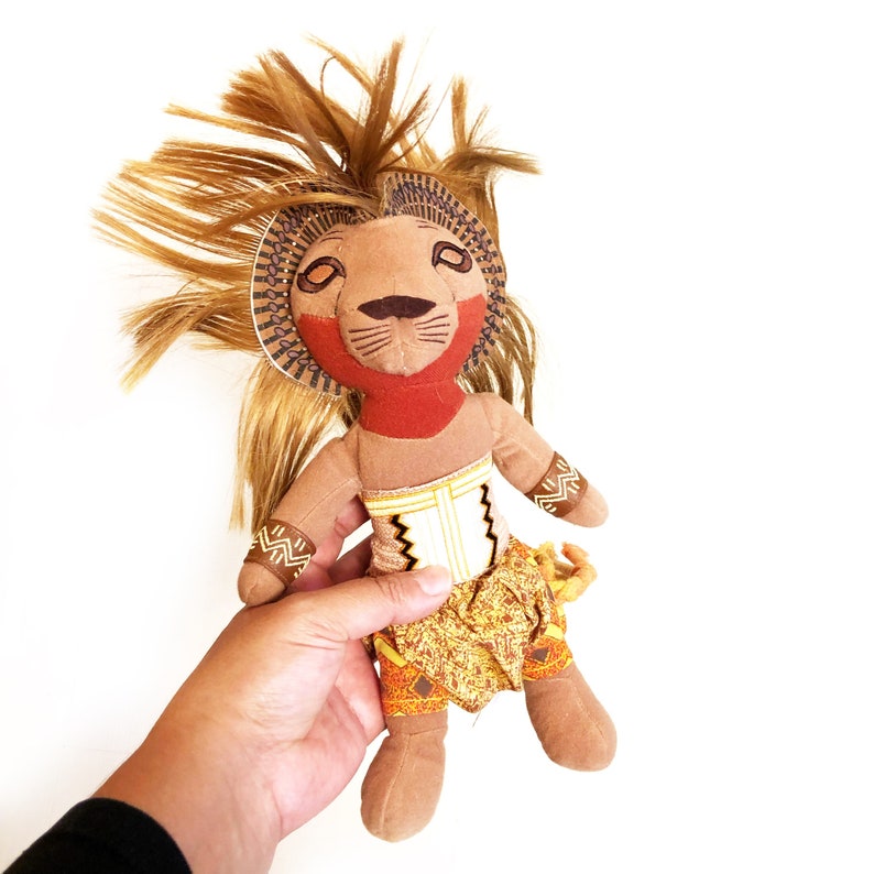 The Lion King Broadway Musical Simba Plush Doll Toy | Etsy