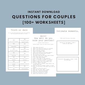 Questions for Couples to Reconnect Relationship Repair Tool Couples Counselling Worksheets for Marriage Therapy Tool for Couples