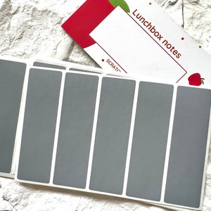 Scratch and Reveal Stickers Silver