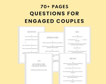 Premarital Questions for Couples: 365 Conversation Starters (Digital Download)
