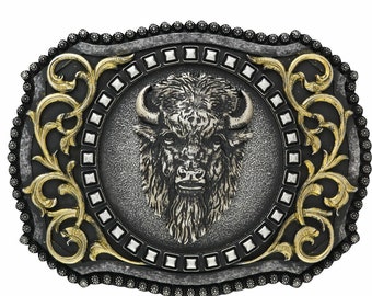 Yellowstone Steer Head Belt Buckle