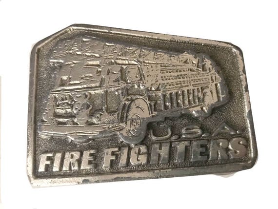 firefighter belt buckle
