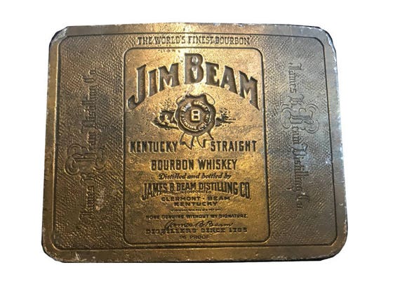 jim beam belt buckle