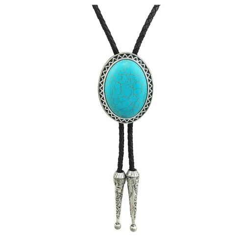 Southwestern Turquoise Bolo Tie Gifts for Him Cabochon - Etsy