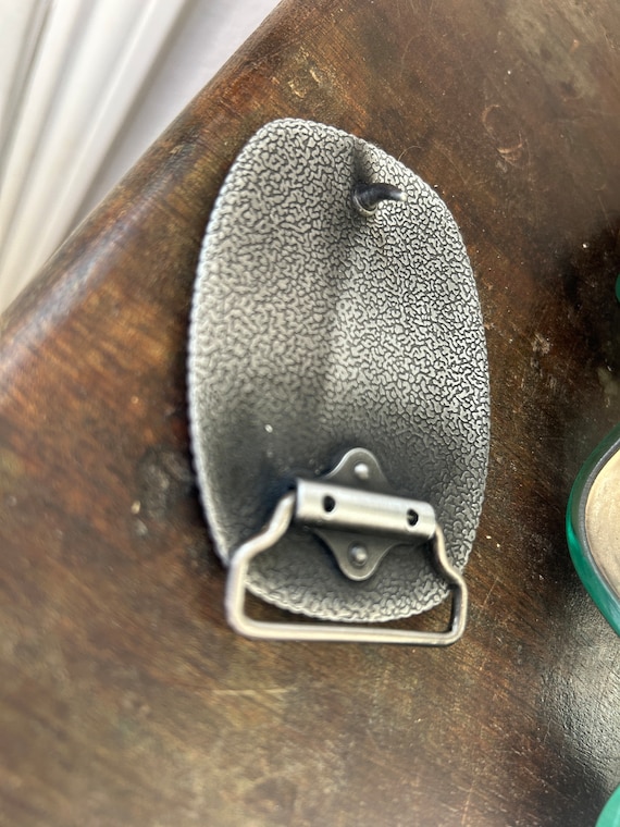 Fibbia Cintura Stile Cowboy Western Con Croce E Toro - Colore