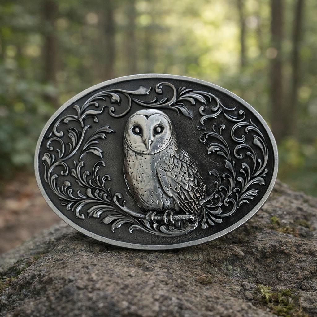 Owl Buckle - Etsy display picture 2