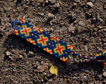 Friendship bracelet Rainbow bracelet Pride bracelet Handmade bracelet