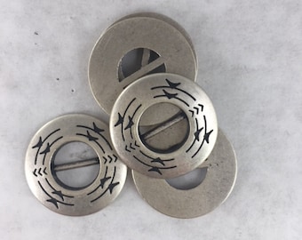 TRIBAL SILVER CONNECTORS B4