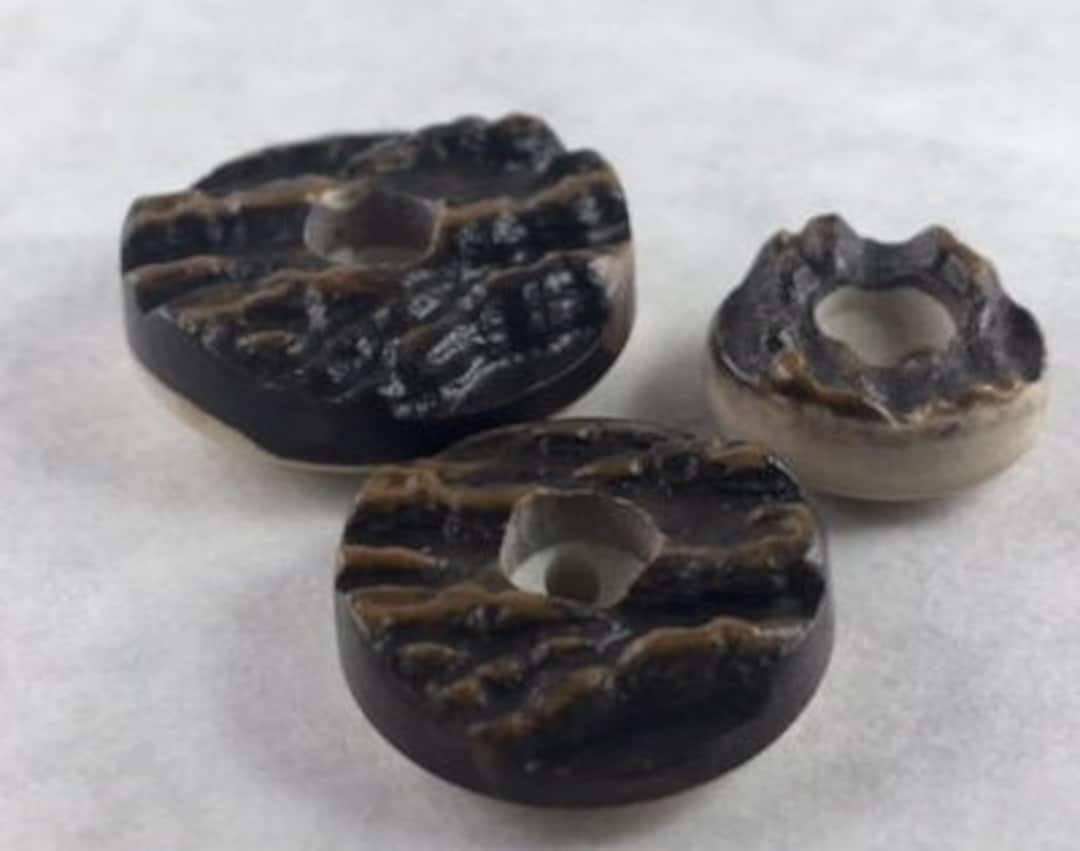 FAUX CARVED BARK Buttons C1 - Etsy