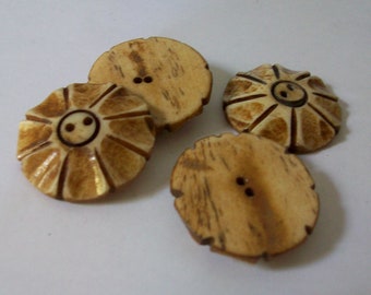 FAUX BONE FLOWERS C6