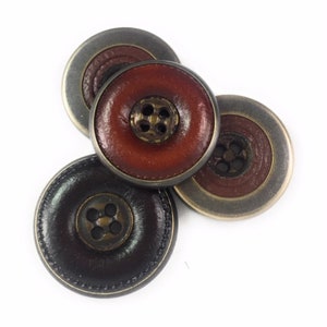 METAL RIMMED LEATHER   E5