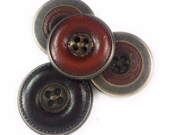 METAL RIMMED LEATHER   E5