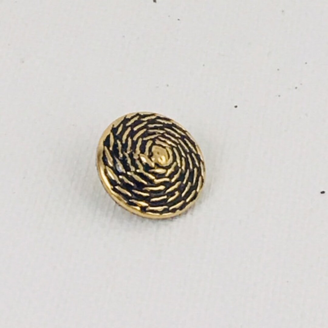 GOLD TWISTED CONE Buttons A11 - Etsy