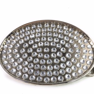 SILVER GLAM BELT Buckle