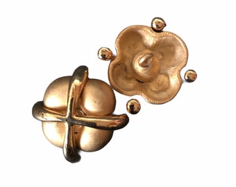 GOLDEN HOT CROSS Buttons. A24