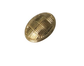 OVAL BASKETWEAVE RIMMED Buttons  Retro Coat Jacket Trim   A20