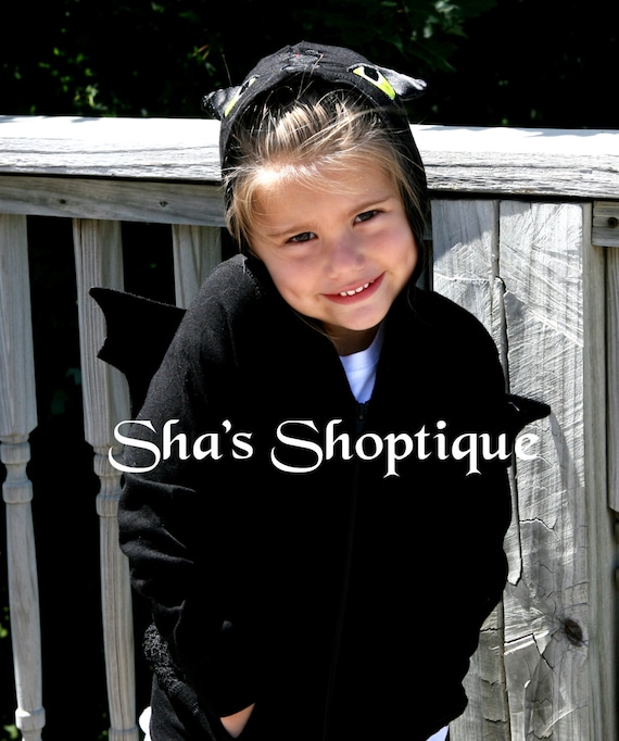Toothless hoodie kids sales