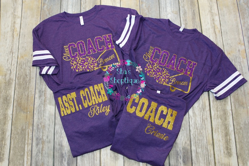 Cheer Coach Shirts Cheerleading Cheerleader Coach Etsy Sweden