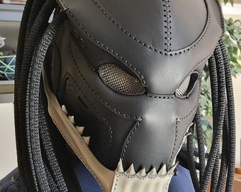 Leather Predator Mask - Made to Order