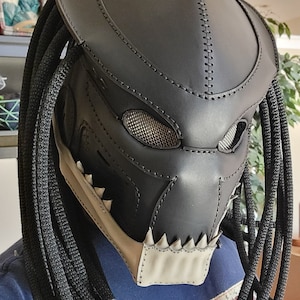 Leather Predator Mask - Made to Order