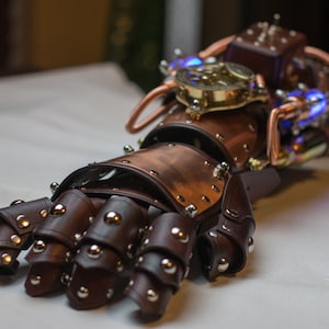 Powered Steampunk Gauntlet - MADE TO ORDER