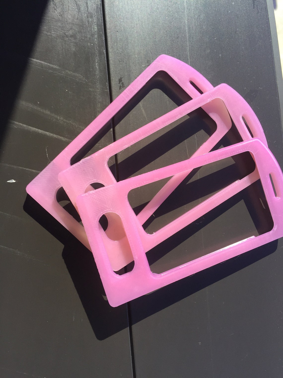 3D Printed Badge Holder Etsy