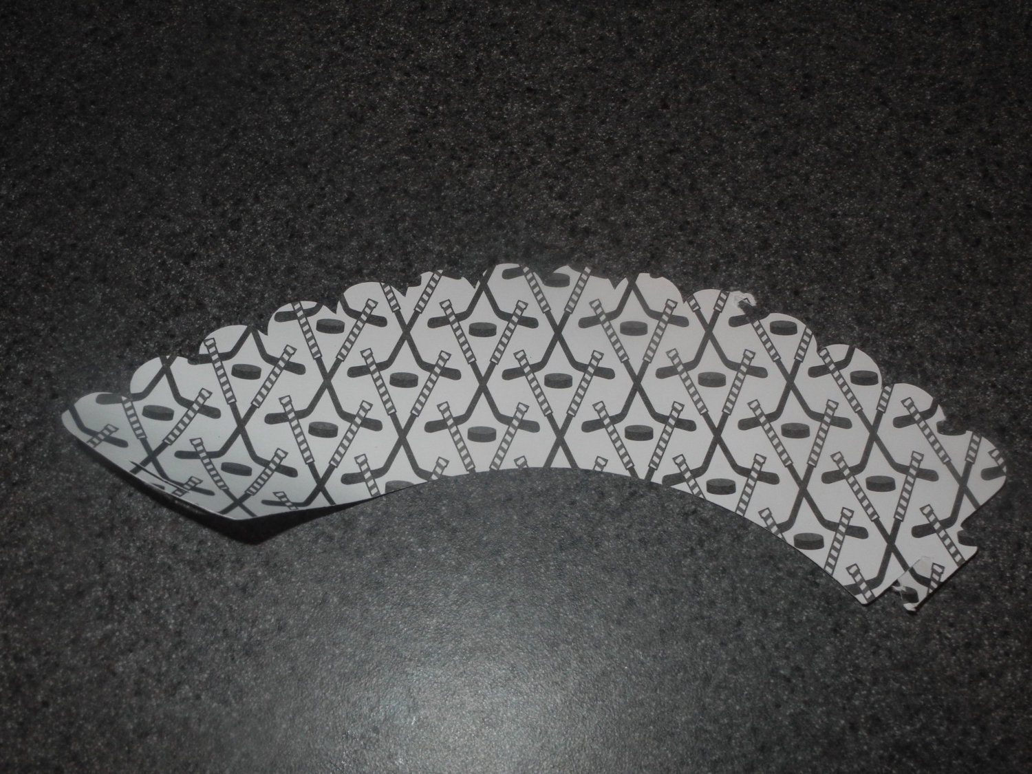 Hockey Athlete Sports Cupcake Wrappers Set of 12 Etsy