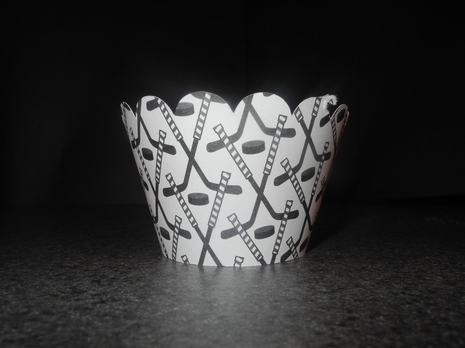 Hockey Athlete Sports Cupcake Wrappers Set of 12 Etsy