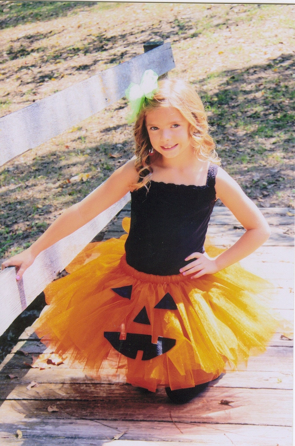 Pumpkin Tutu Halloween Costume Preemie big girl sizes Etsy